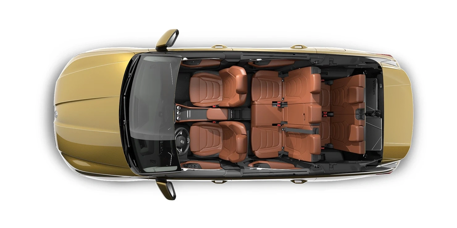 Với tùy chọn hàng ghế thứ ba, Kodiaq vẫn cung cấp 340 lít không gian hành lý cho tối đa bảy hành khách.
